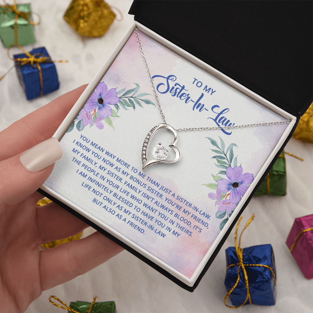 Forever Love Necklace:To My Sister In Law