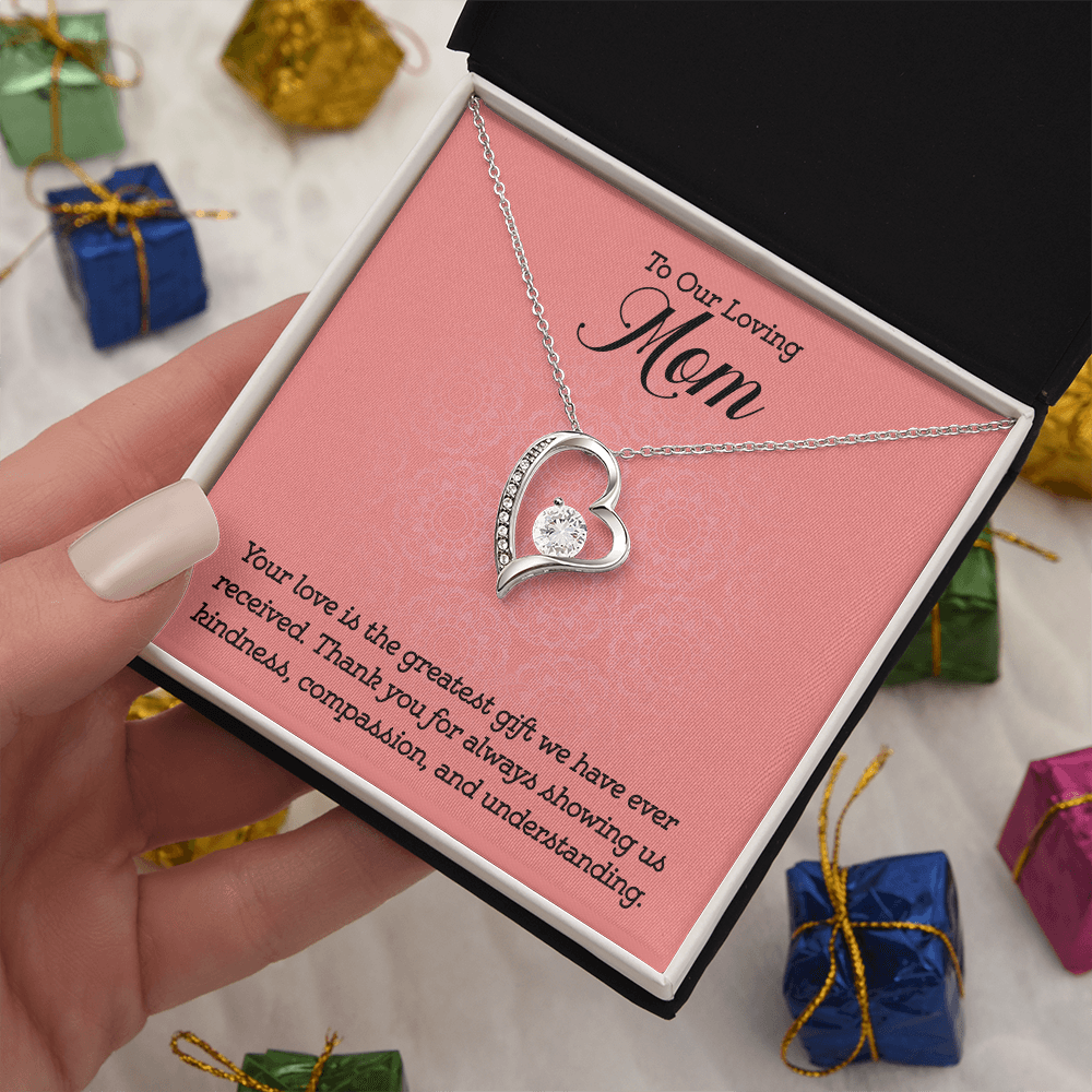 Forever Love Necklace:To Our Loving Mom