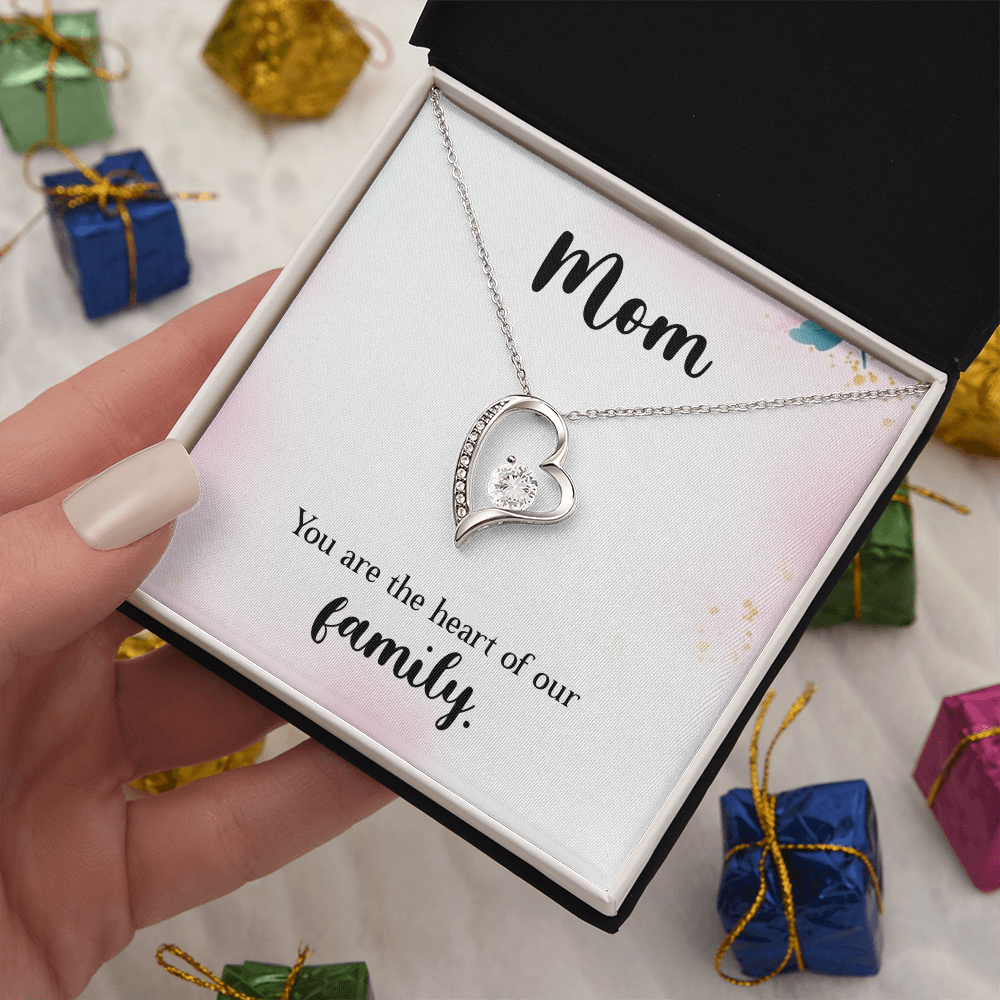 Forever Love Necklace: Mom You Are The Heart