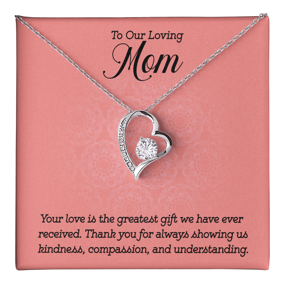 Forever Love Necklace:To Our Loving Mom