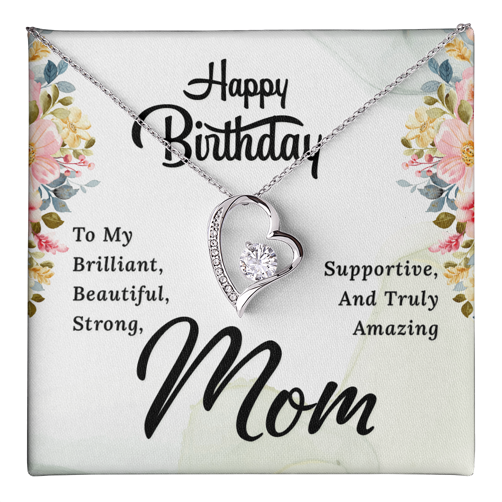 Forever Love Necklace: Happy Birthday Mom