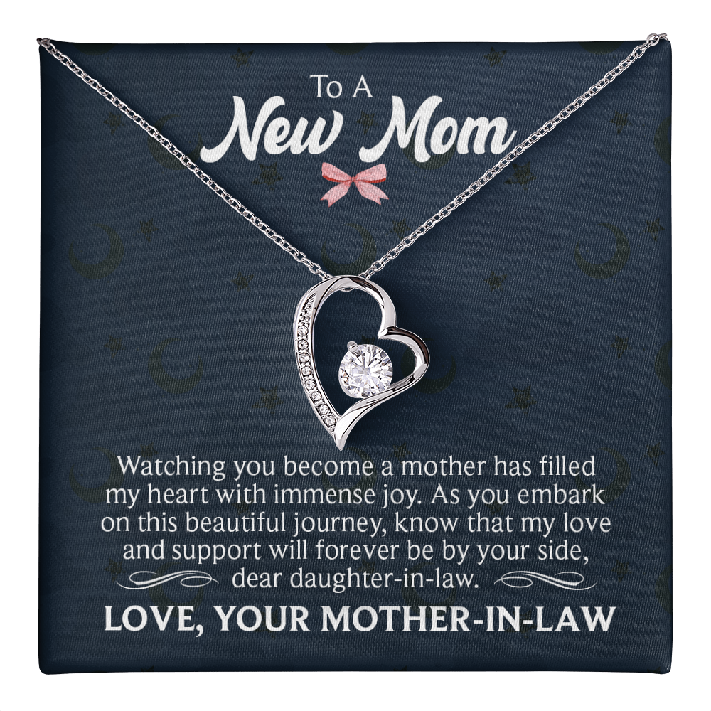 Forever Love Necklace: To A New Mom Love Your Mother-In-Law