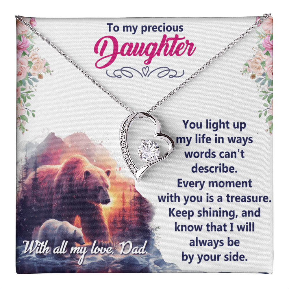 Forever Love Necklace: To My Precious Daughter