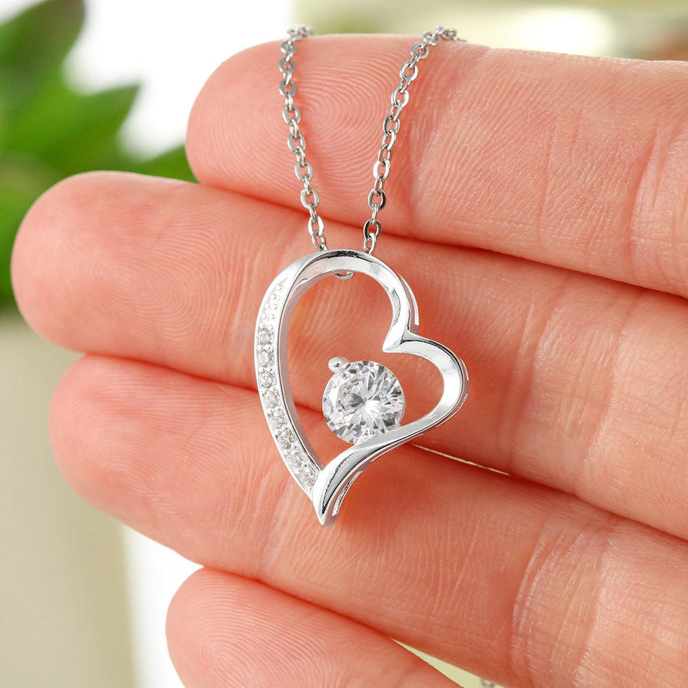 Forever Love Necklace: To My Bonus Daughter
