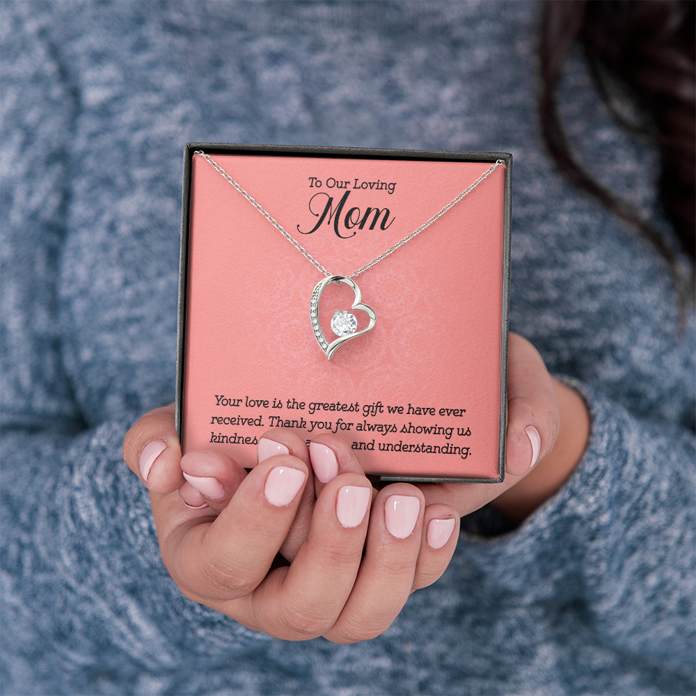 Forever Love Necklace:To Our Loving Mom