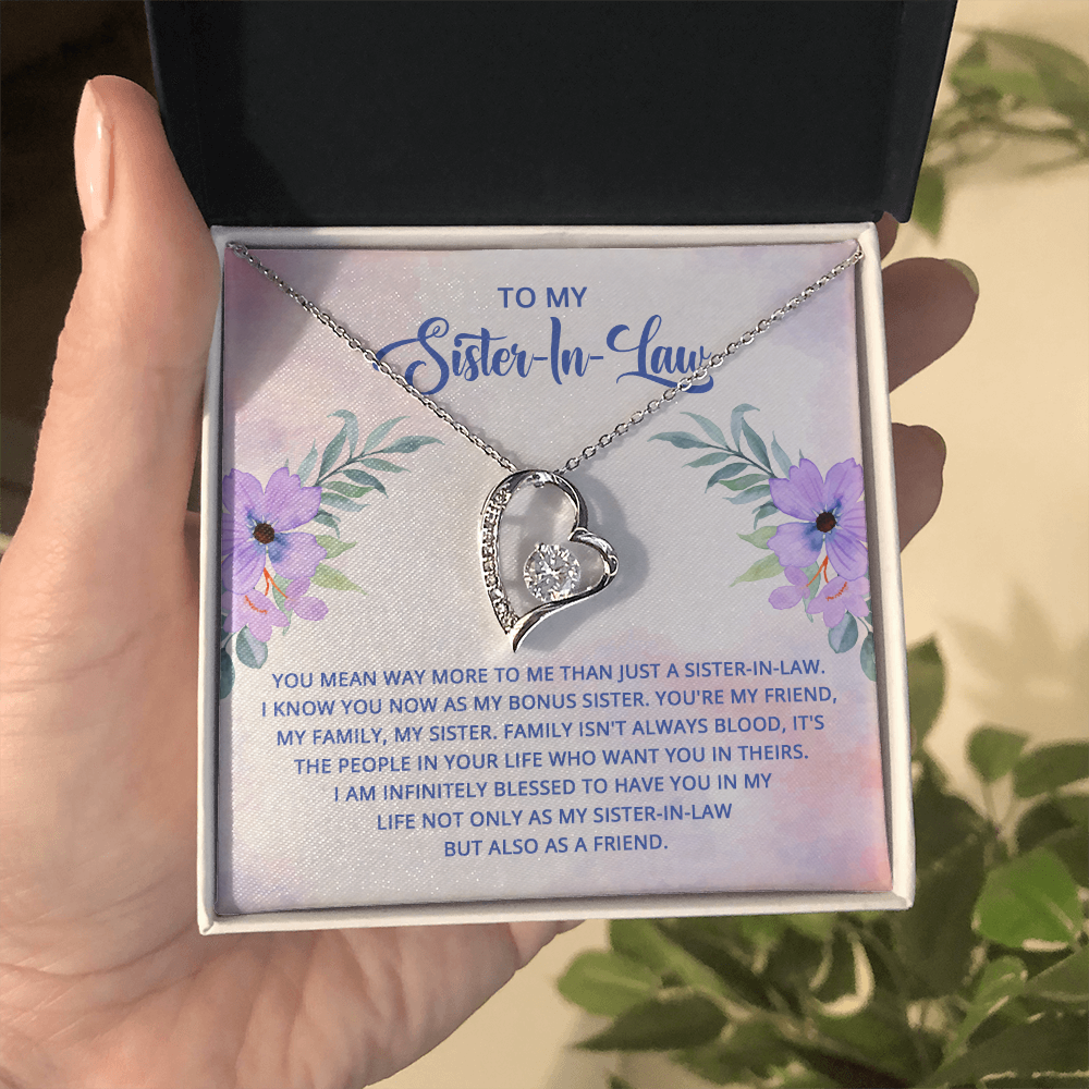Forever Love Necklace:To My Sister In Law