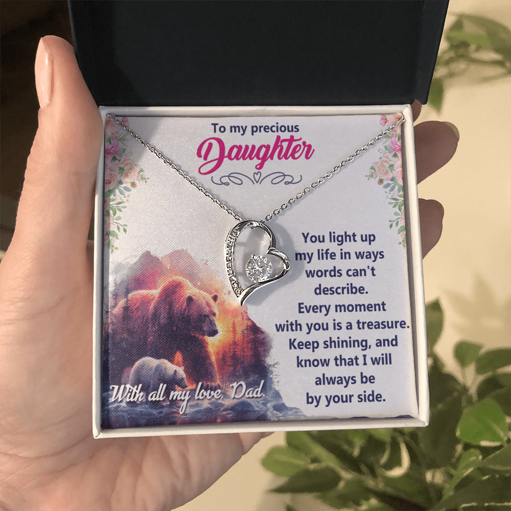 Forever Love Necklace: To My Precious Daughter