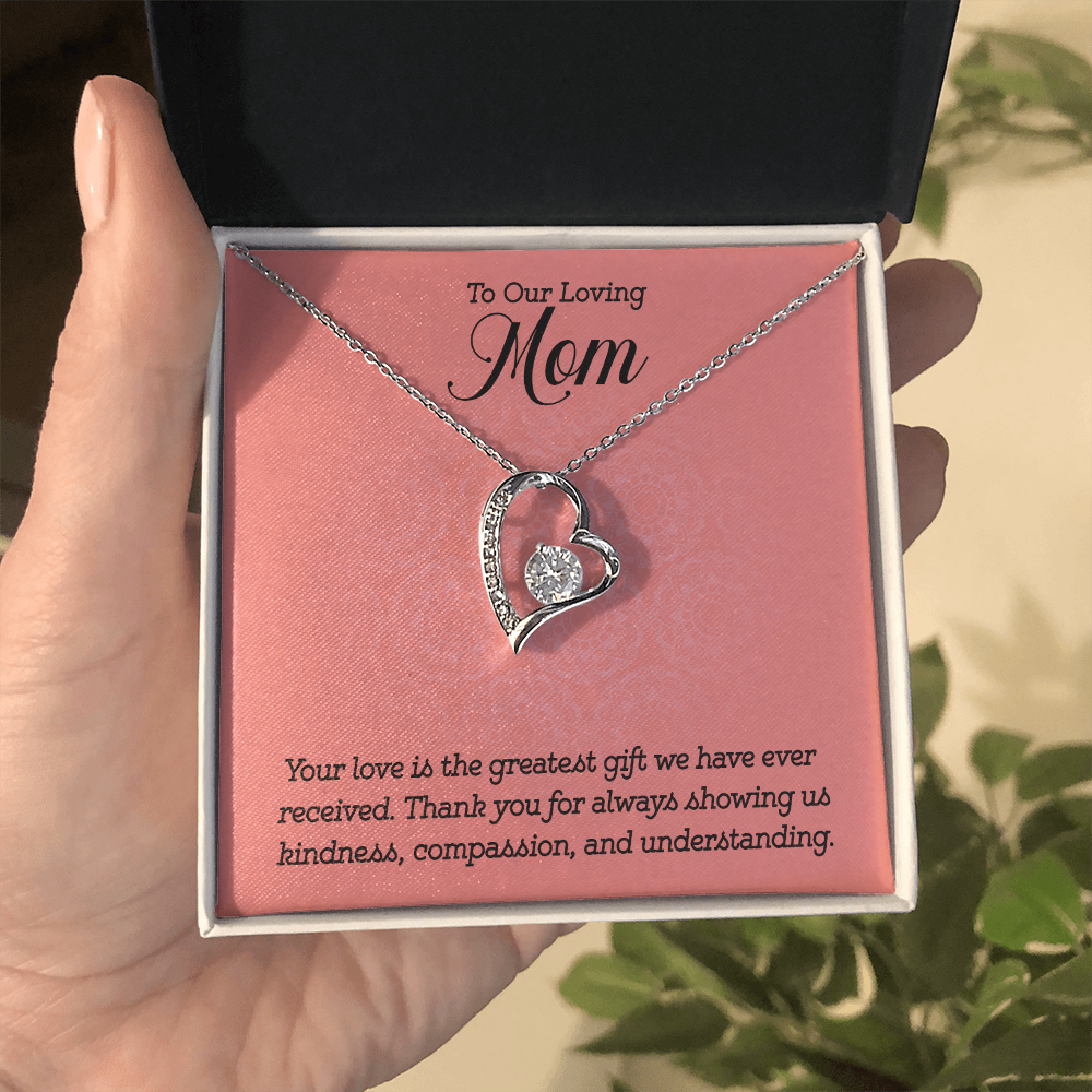 Forever Love Necklace:To Our Loving Mom