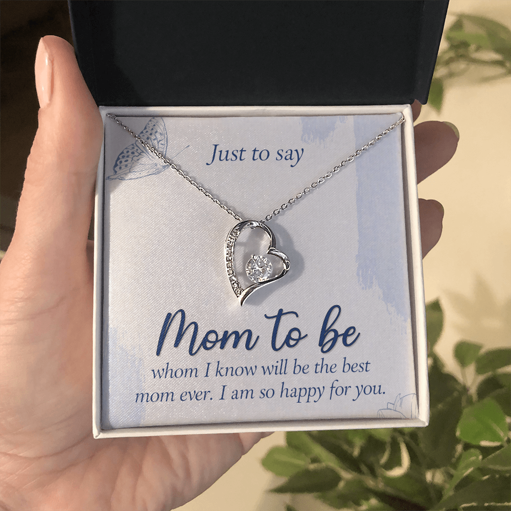 Forever Love Necklace:Just To Say Mom To Be