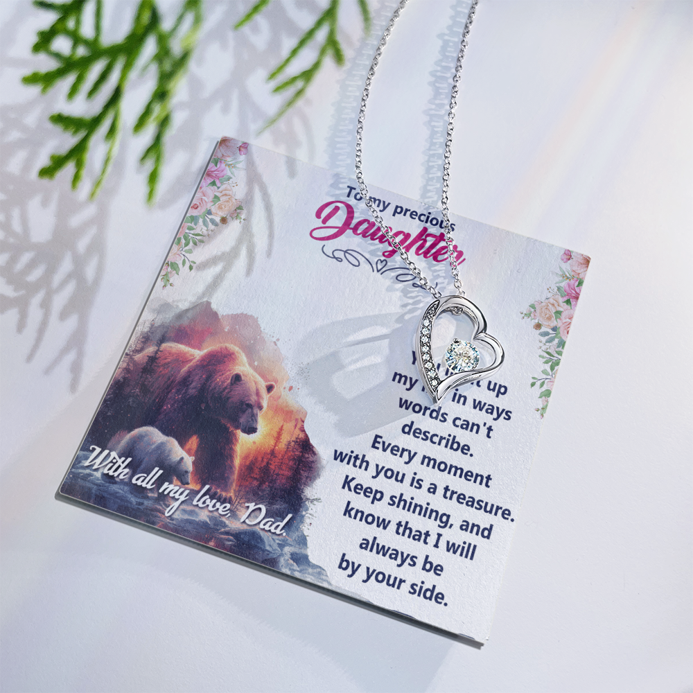 Forever Love Necklace: To My Precious Daughter