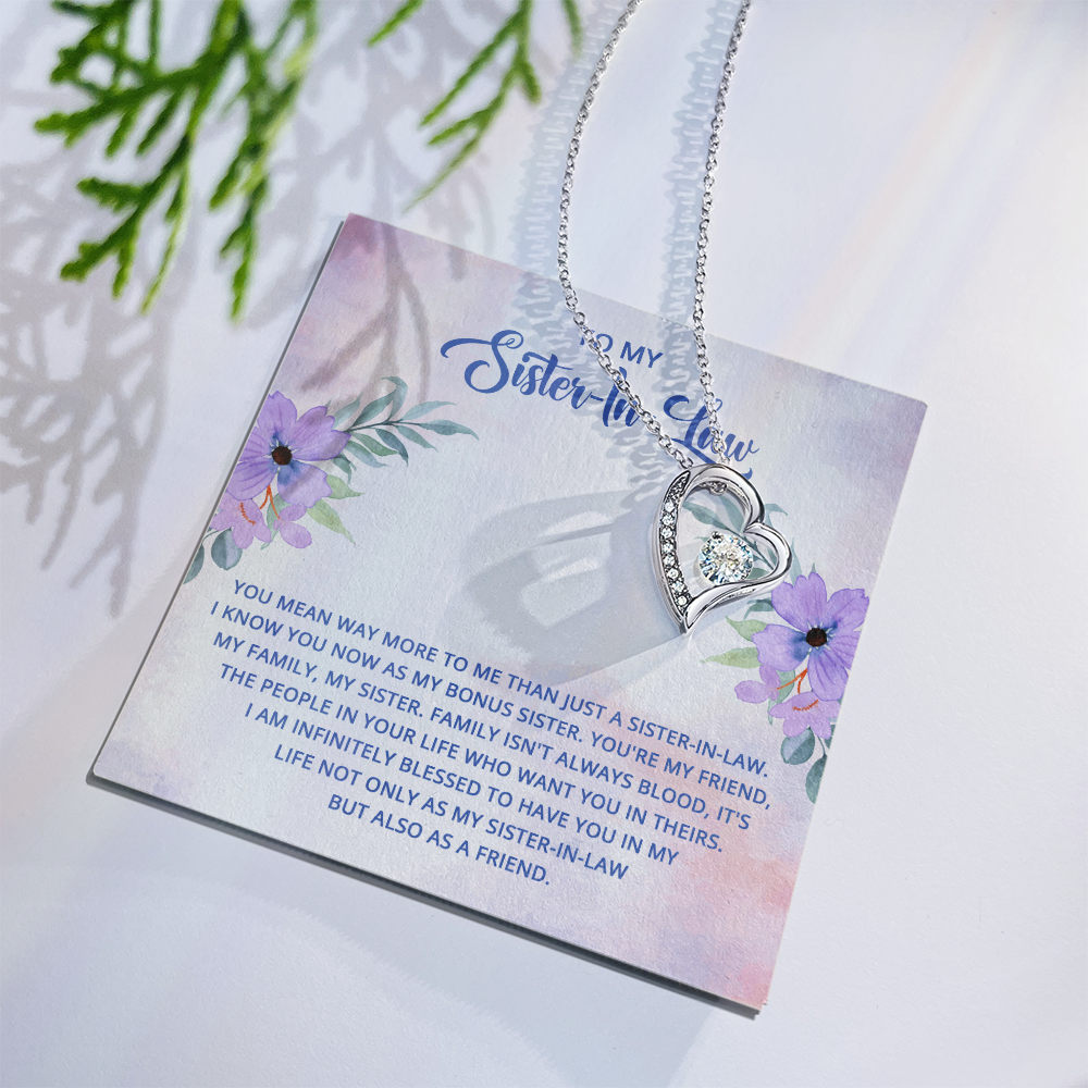 Forever Love Necklace:To My Sister In Law