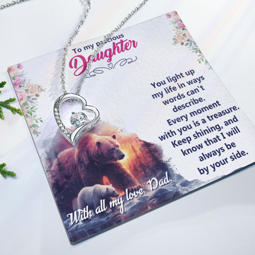 Forever Love Necklace: To My Precious Daughter