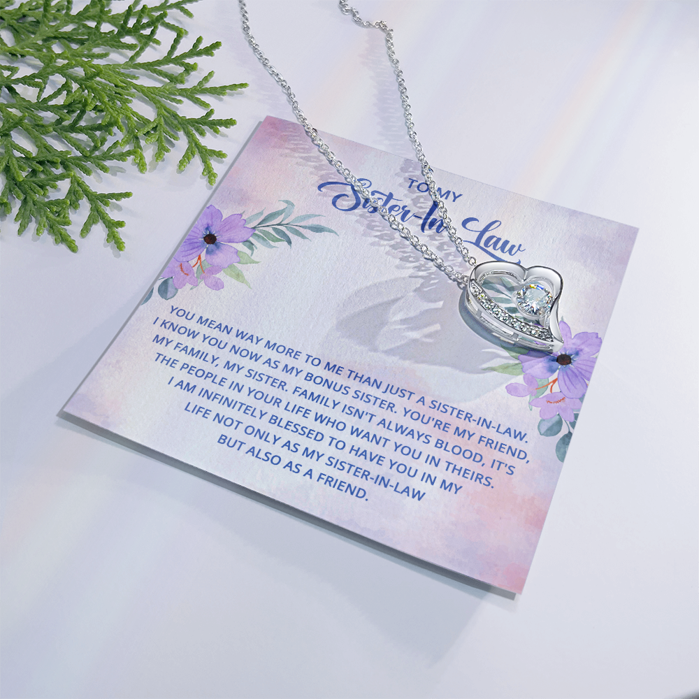 Forever Love Necklace:To My Sister In Law