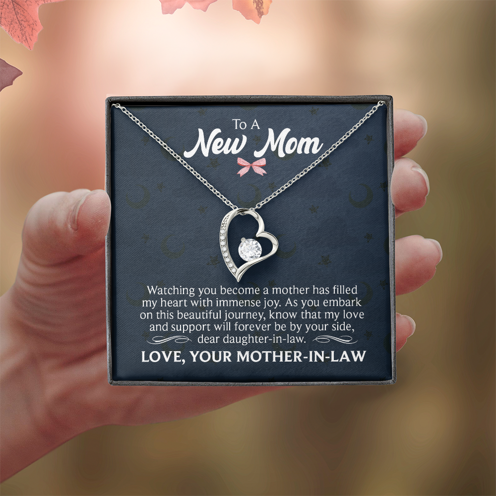 Forever Love Necklace: To A New Mom Love Your Mother-In-Law