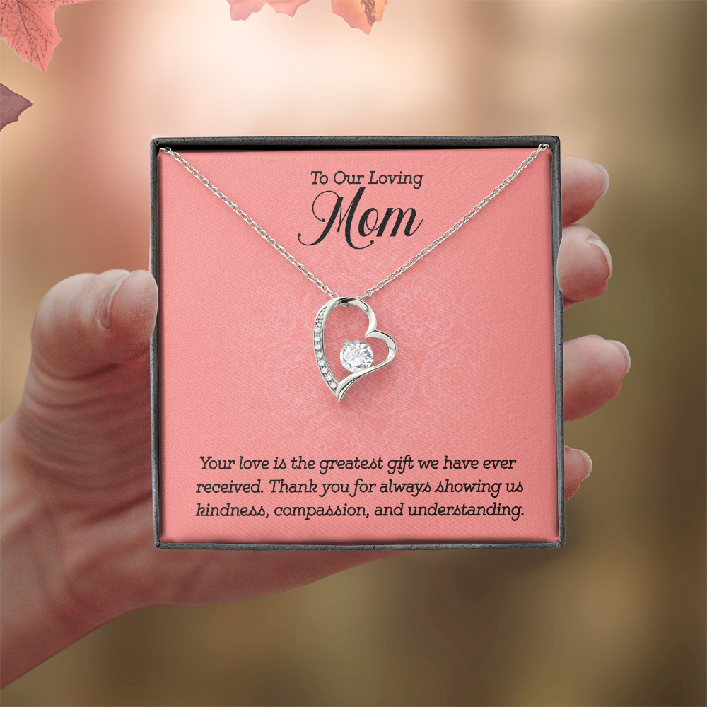Forever Love Necklace:To Our Loving Mom