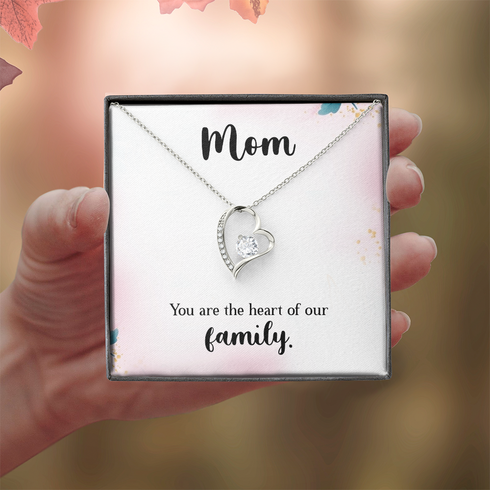 Forever Love Necklace: Mom You Are The Heart