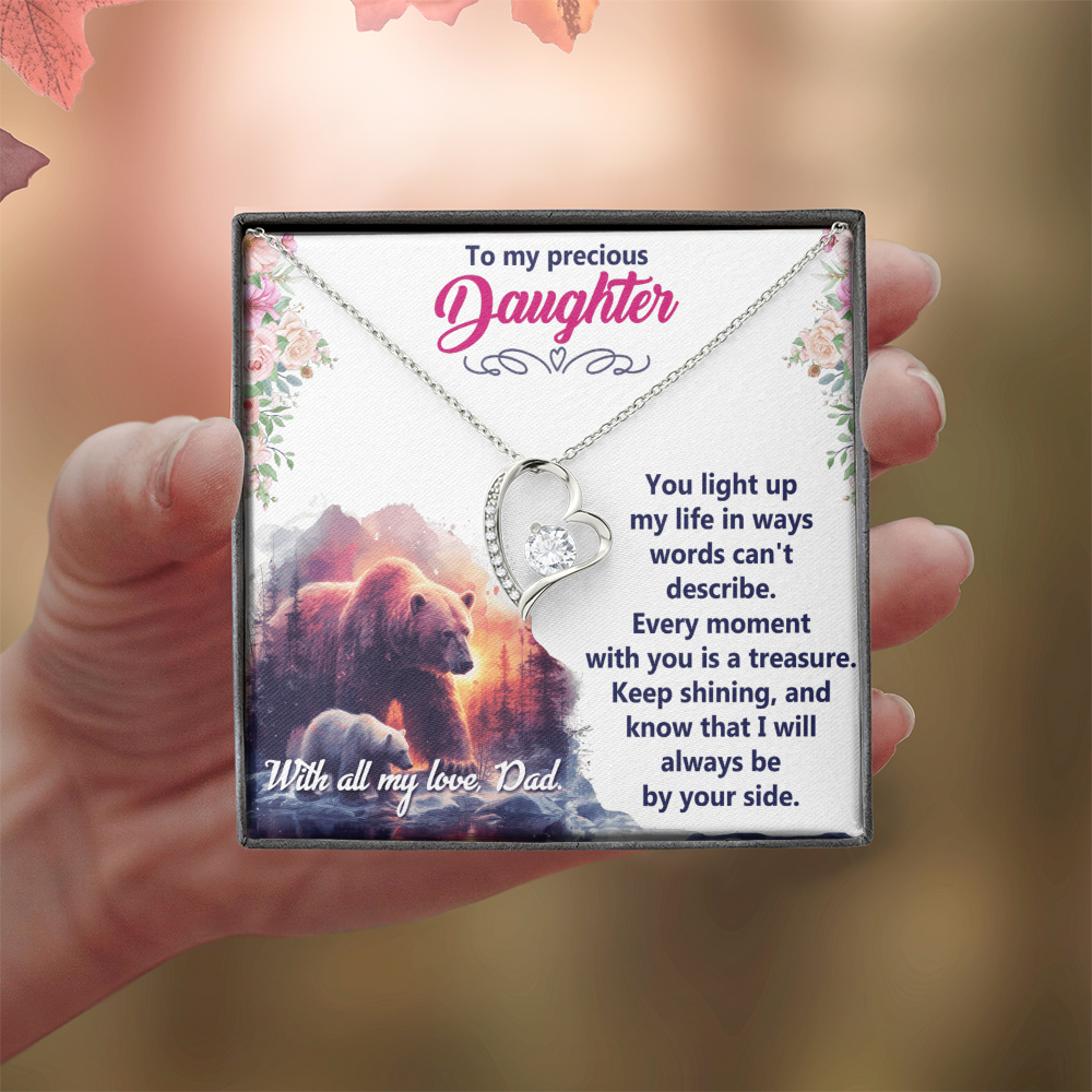 Forever Love Necklace: To My Precious Daughter