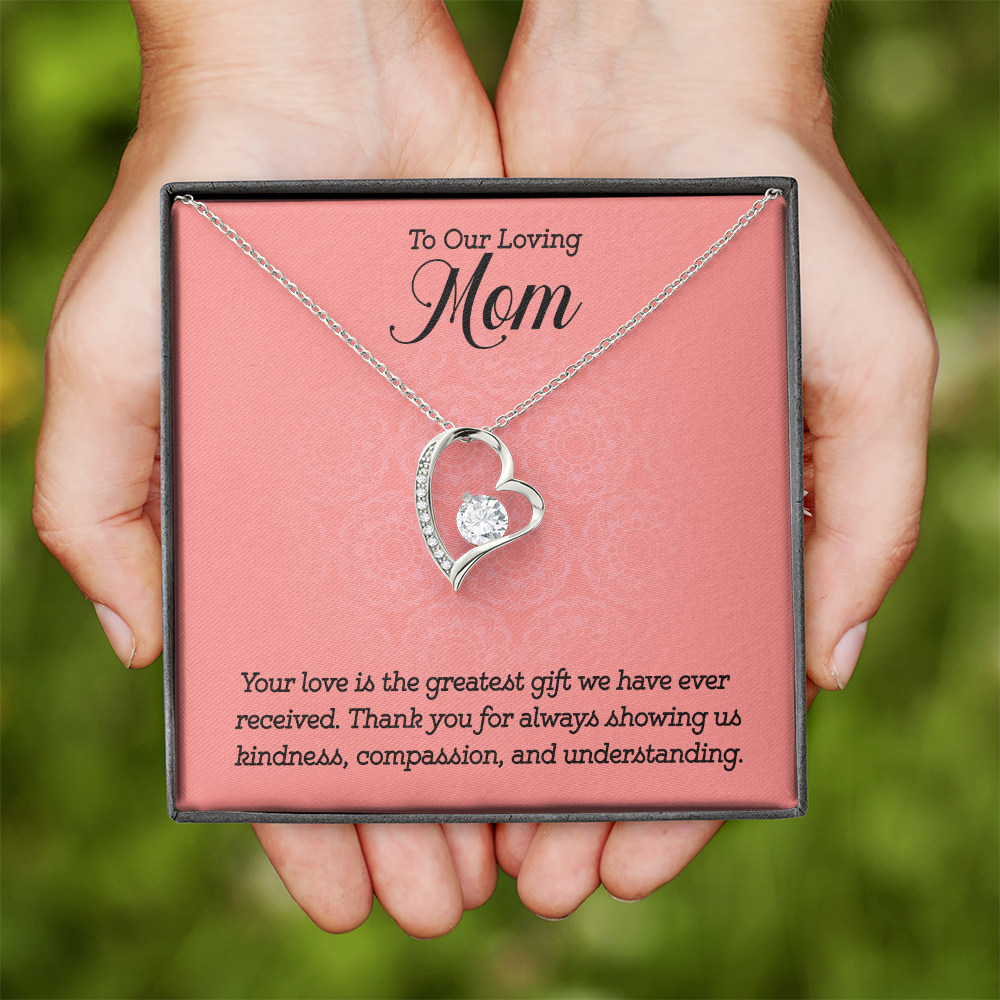 Forever Love Necklace:To Our Loving Mom