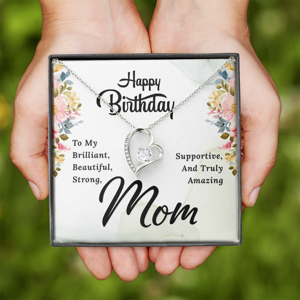 Forever Love Necklace: Happy Birthday Mom