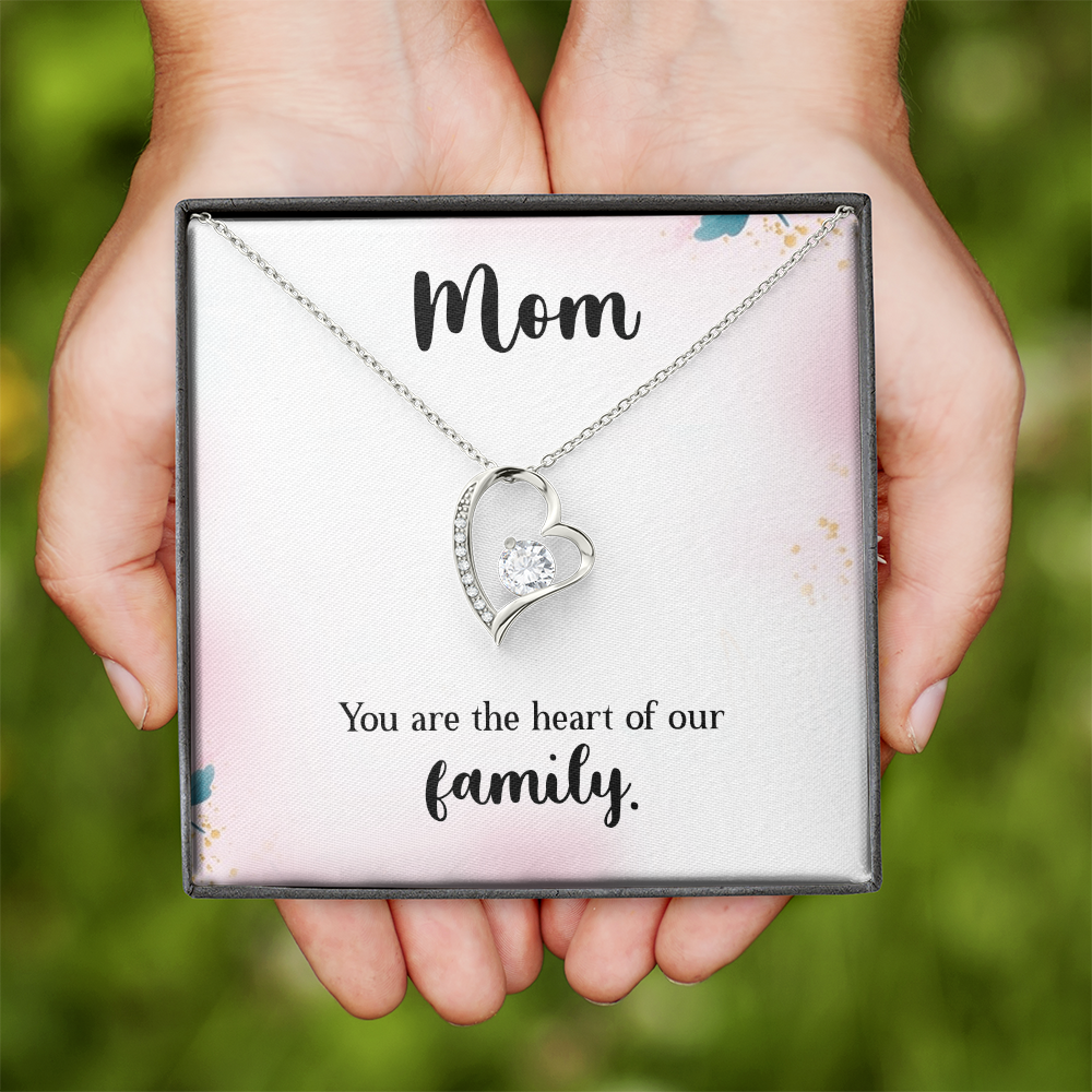 Forever Love Necklace: Mom You Are The Heart