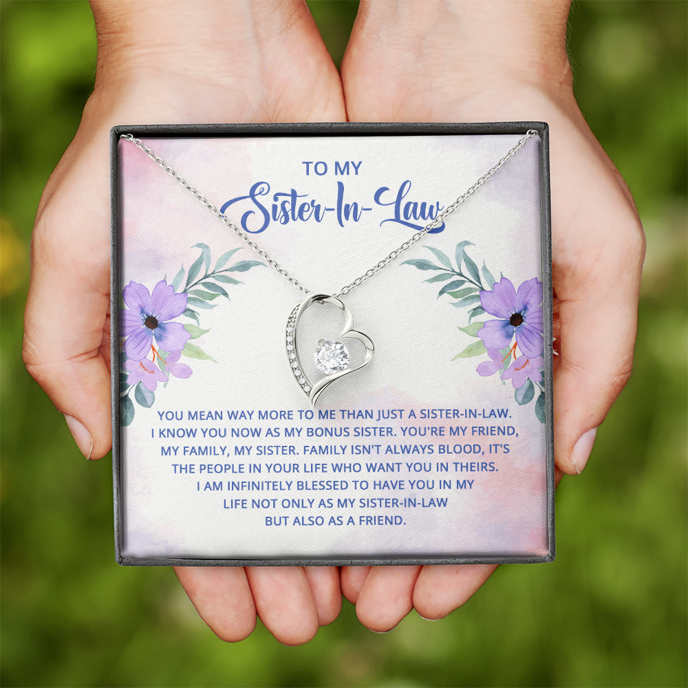 Forever Love Necklace:To My Sister In Law