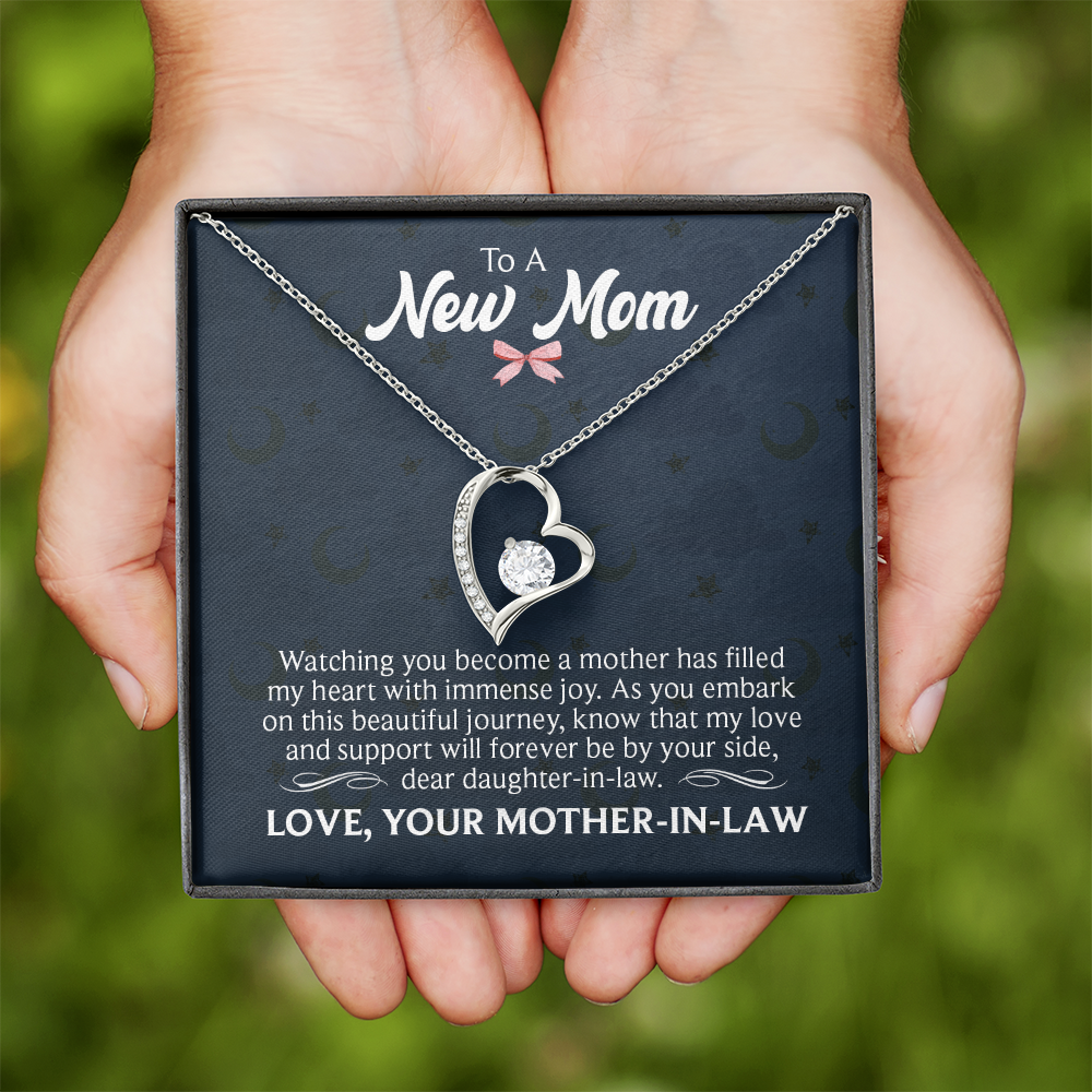 Forever Love Necklace: To A New Mom Love Your Mother-In-Law