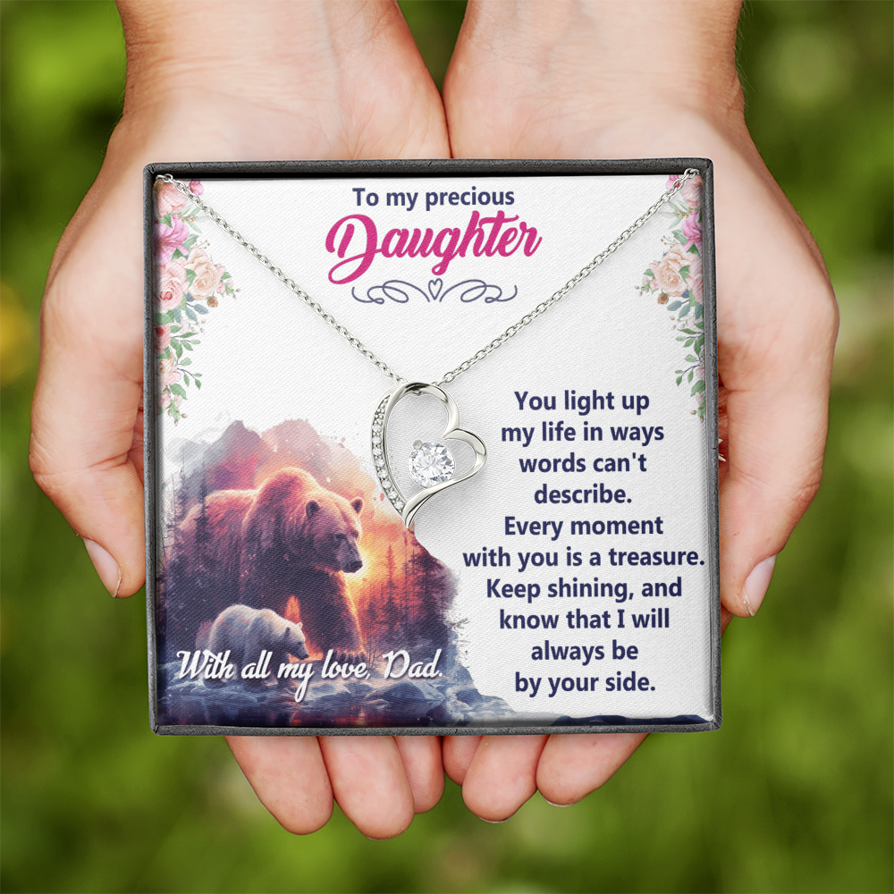 Forever Love Necklace: To My Precious Daughter