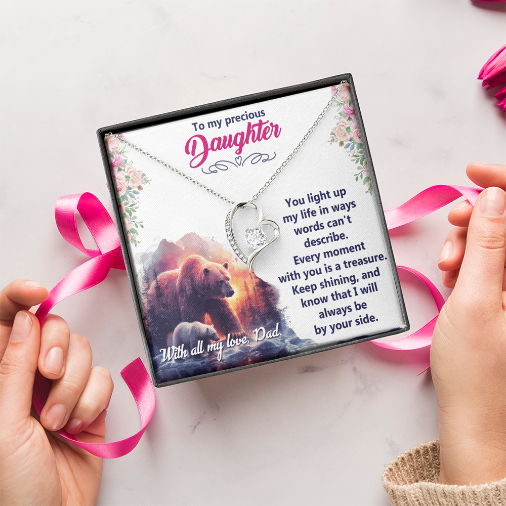 Forever Love Necklace: To My Precious Daughter