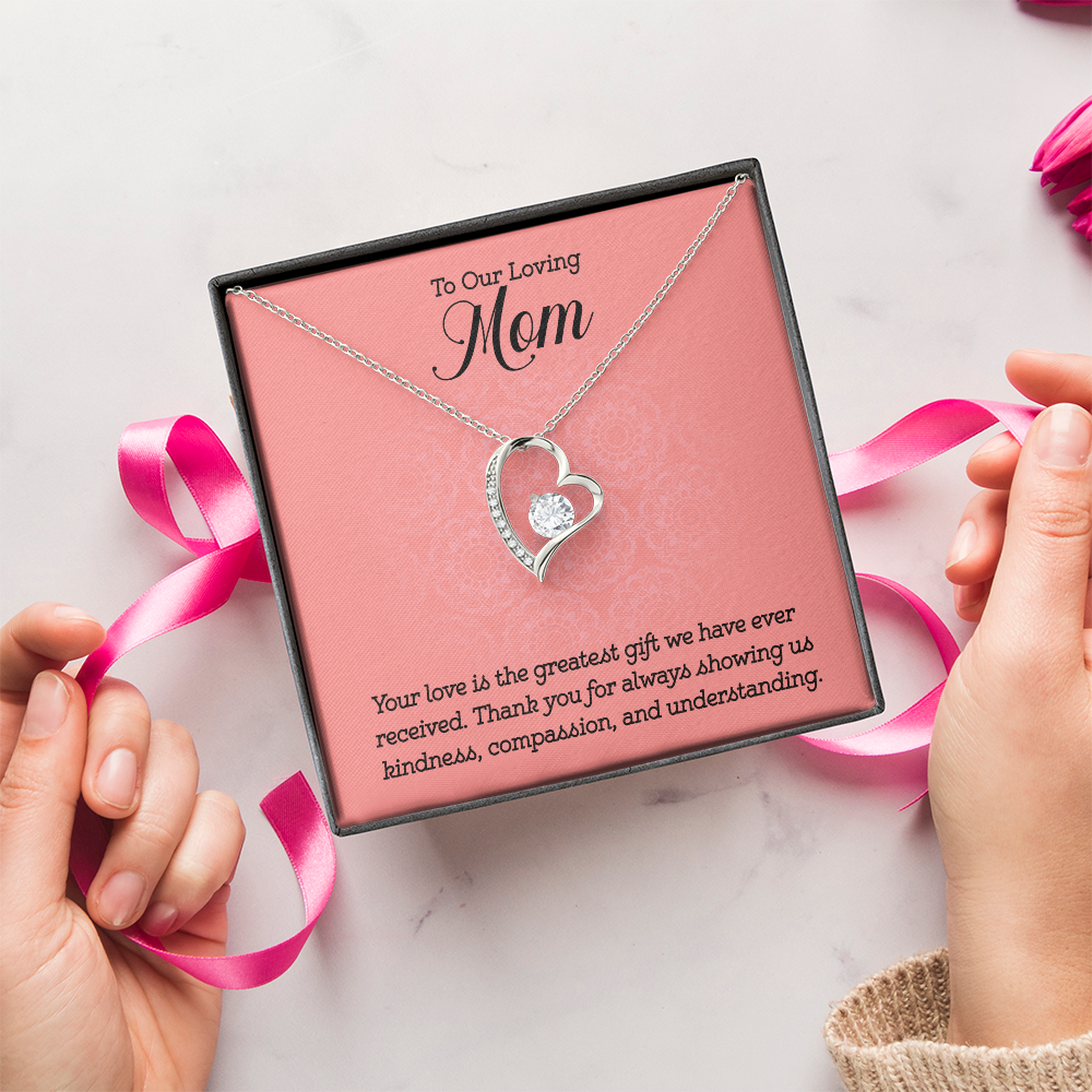 Forever Love Necklace:To Our Loving Mom