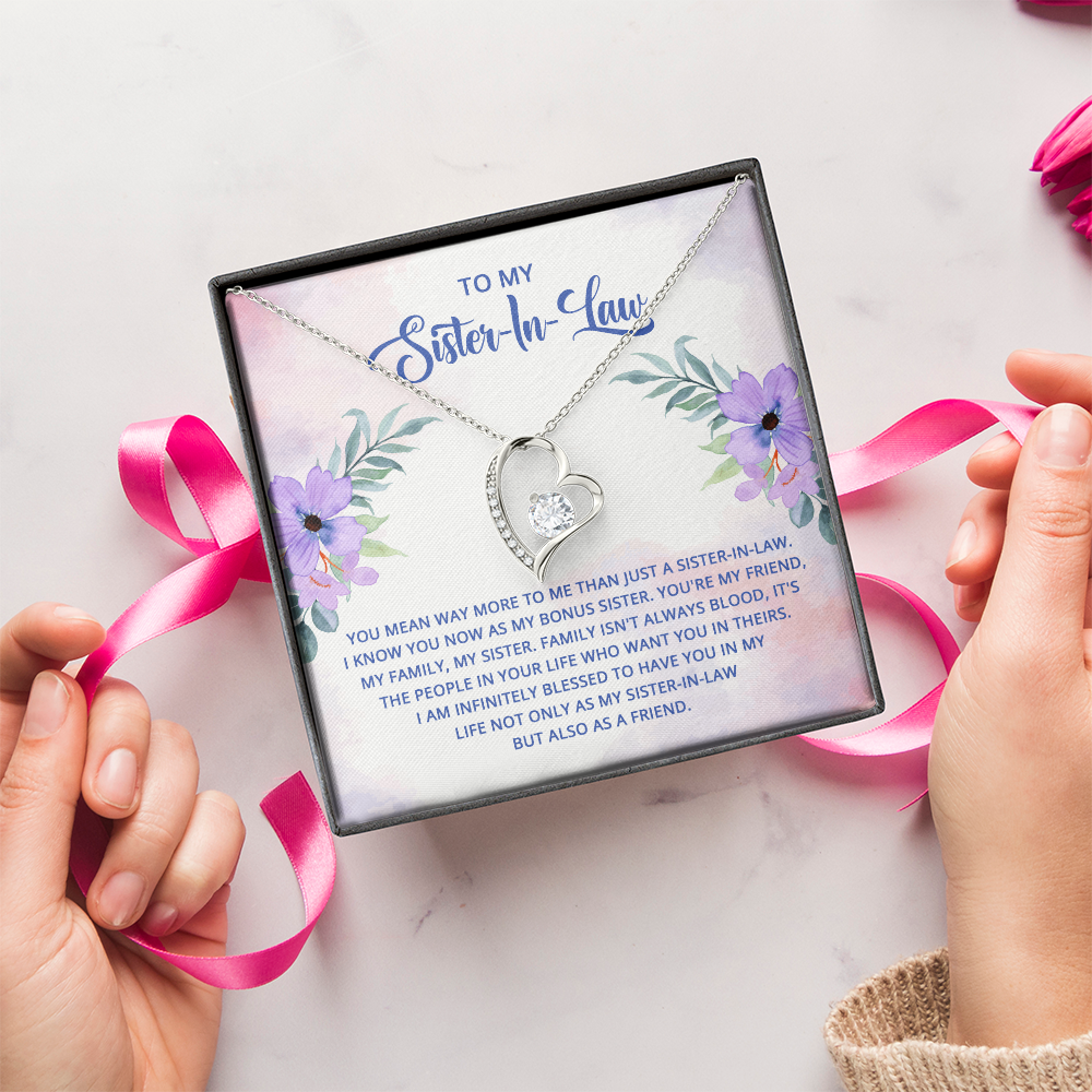 Forever Love Necklace:To My Sister In Law