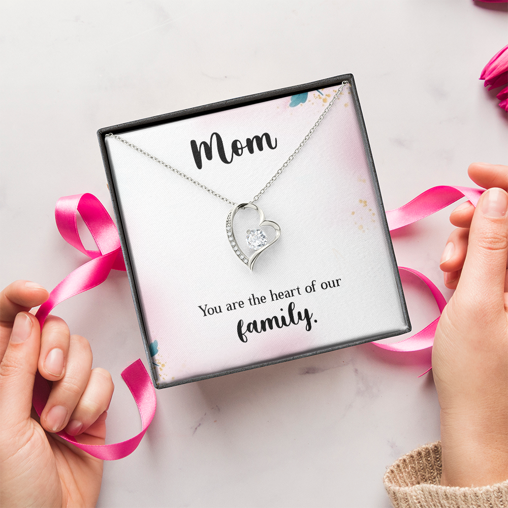 Forever Love Necklace: Mom You Are The Heart