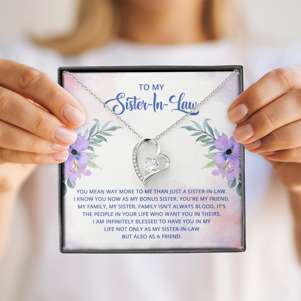 Forever Love Necklace:To My Sister In Law