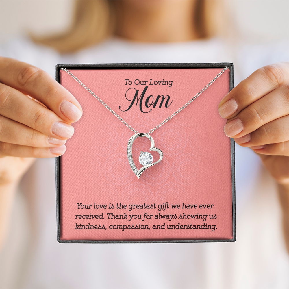Forever Love Necklace:To Our Loving Mom