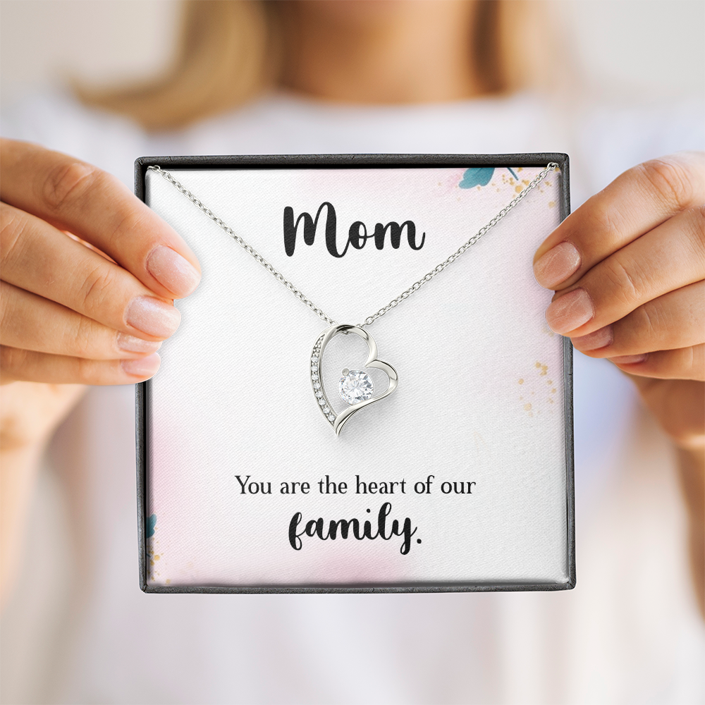 Forever Love Necklace: Mom You Are The Heart