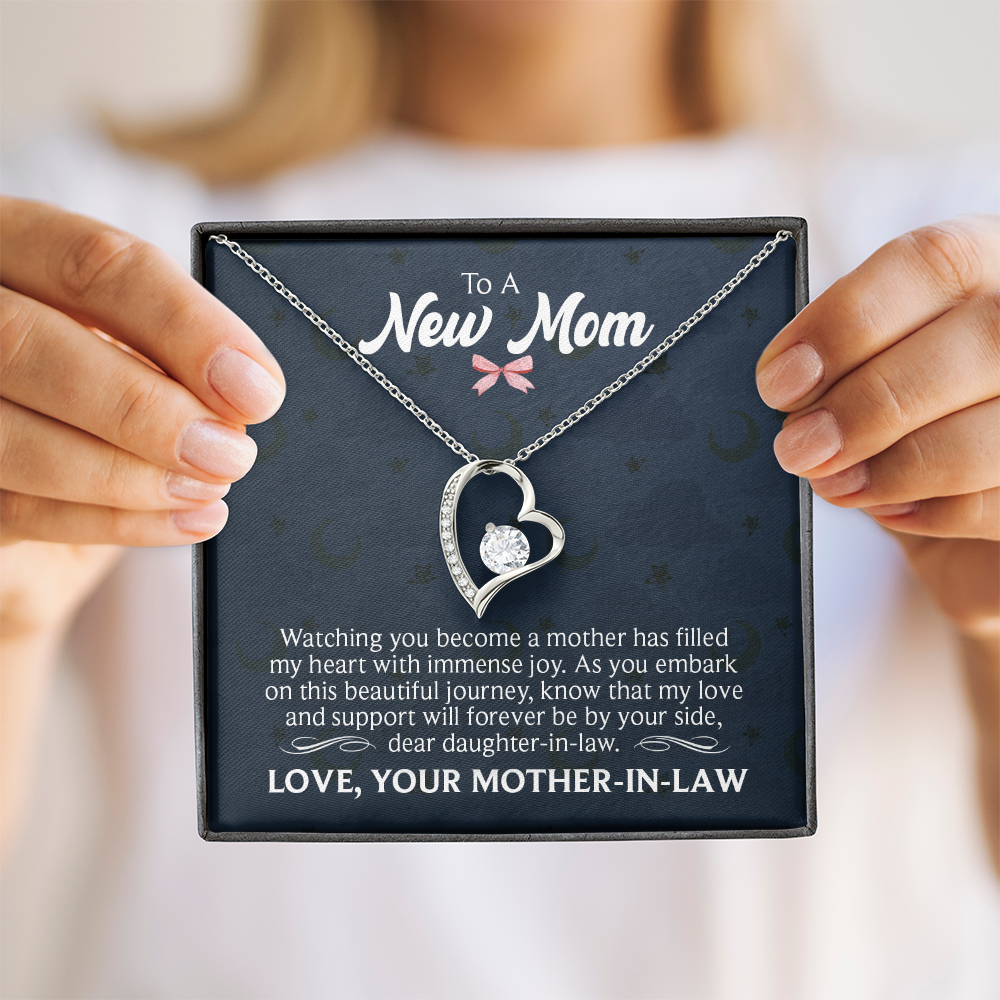 Forever Love Necklace: To A New Mom Love Your Mother-In-Law