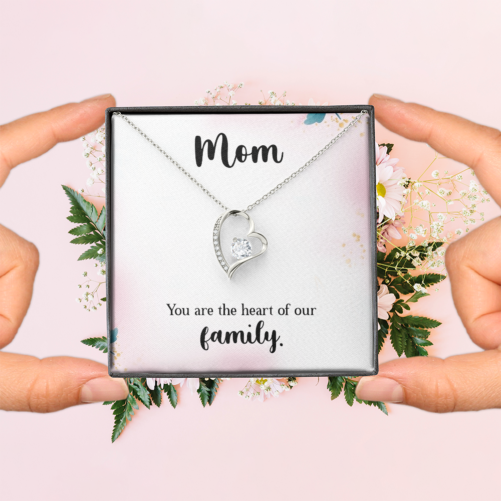 Forever Love Necklace: Mom You Are The Heart