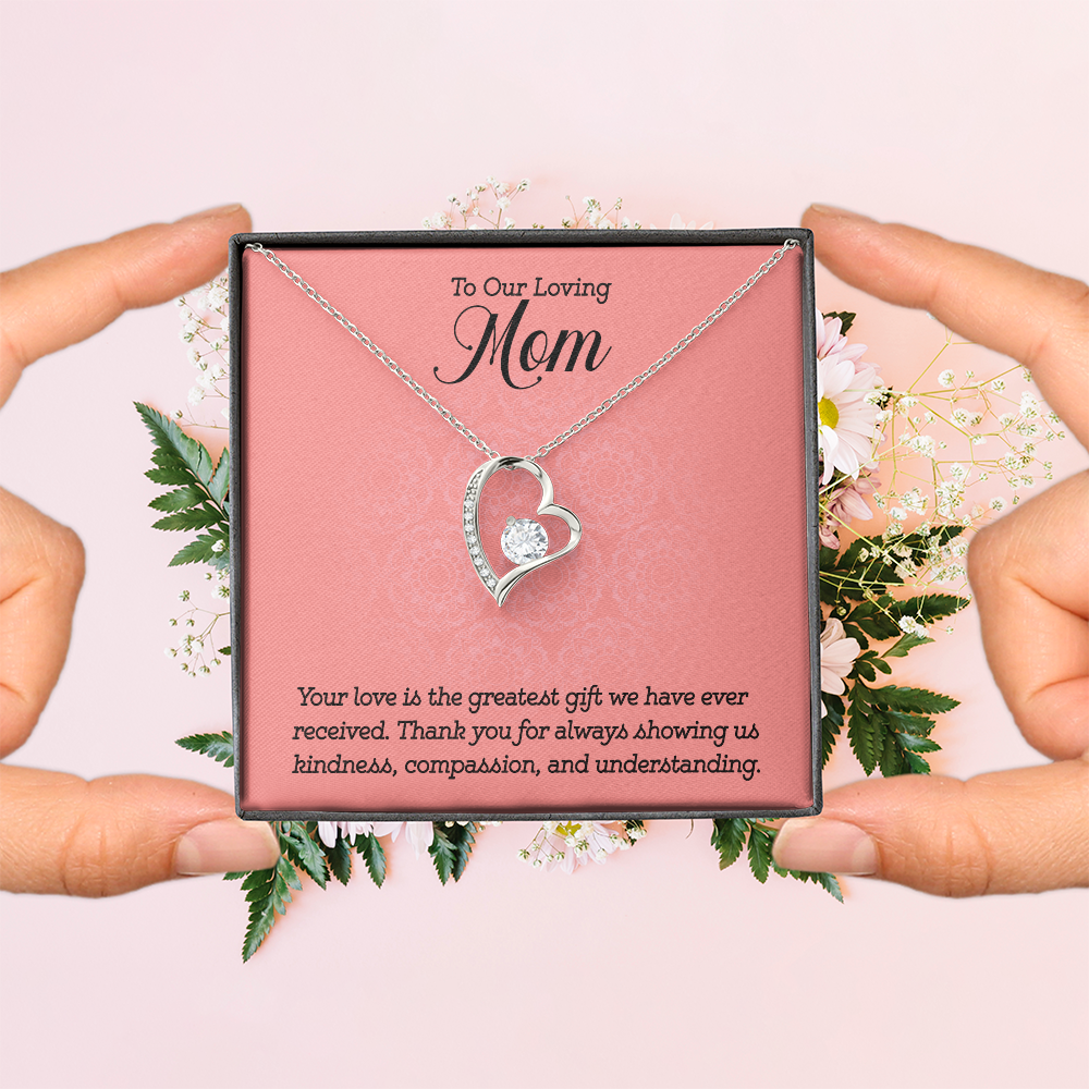 Forever Love Necklace:To Our Loving Mom
