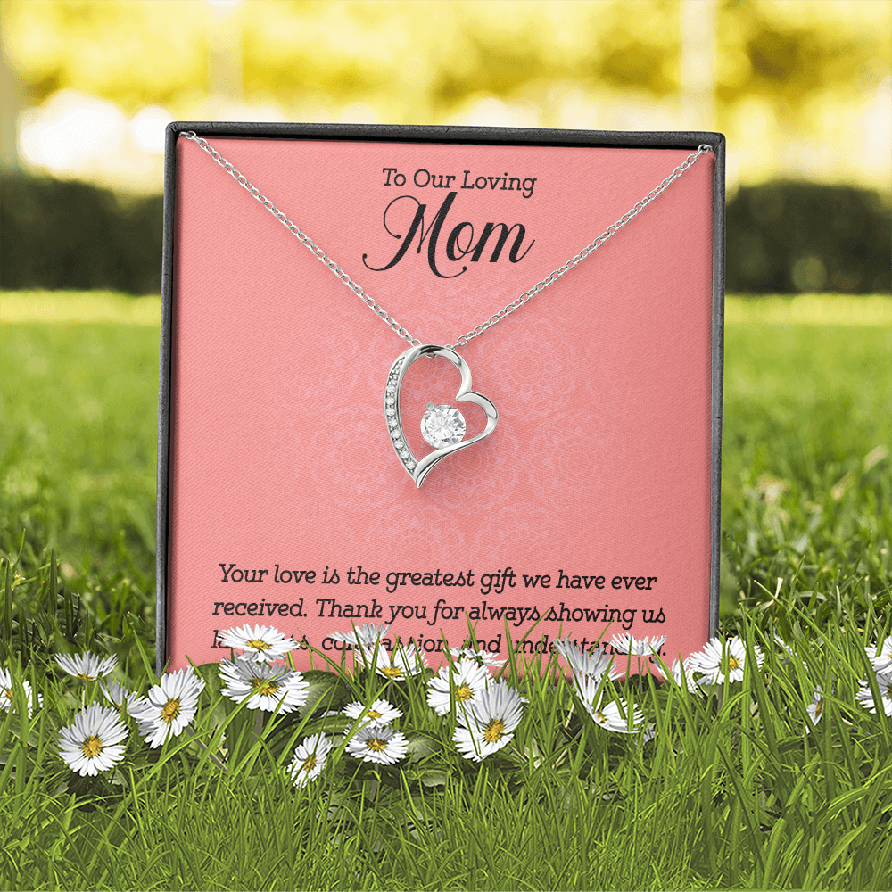 Forever Love Necklace:To Our Loving Mom