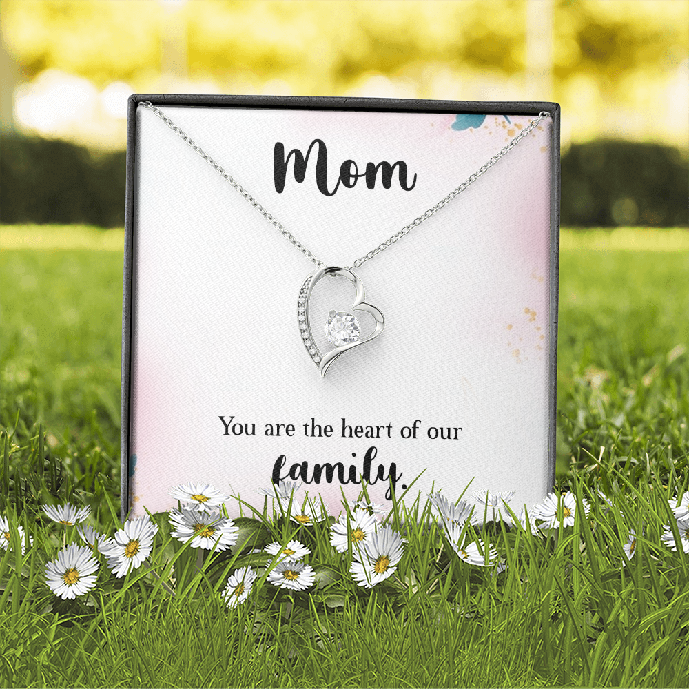 Forever Love Necklace: Mom You Are The Heart