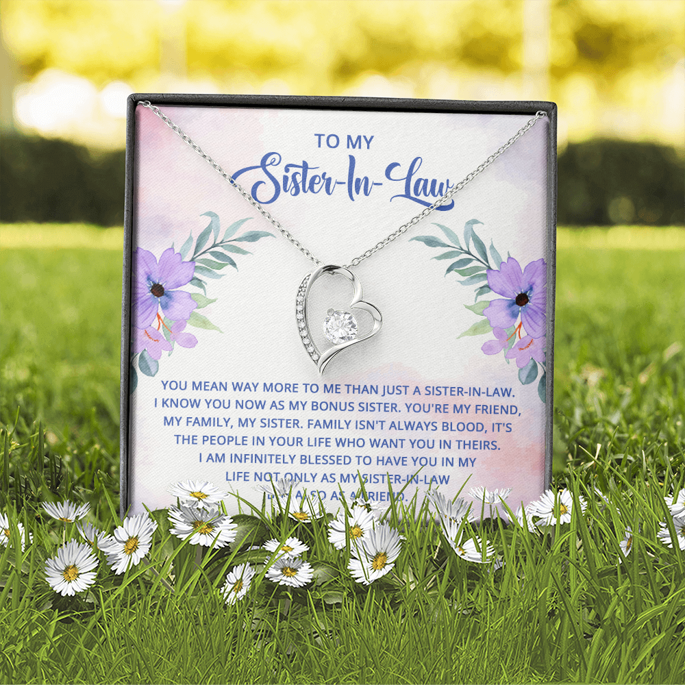 Forever Love Necklace:To My Sister In Law