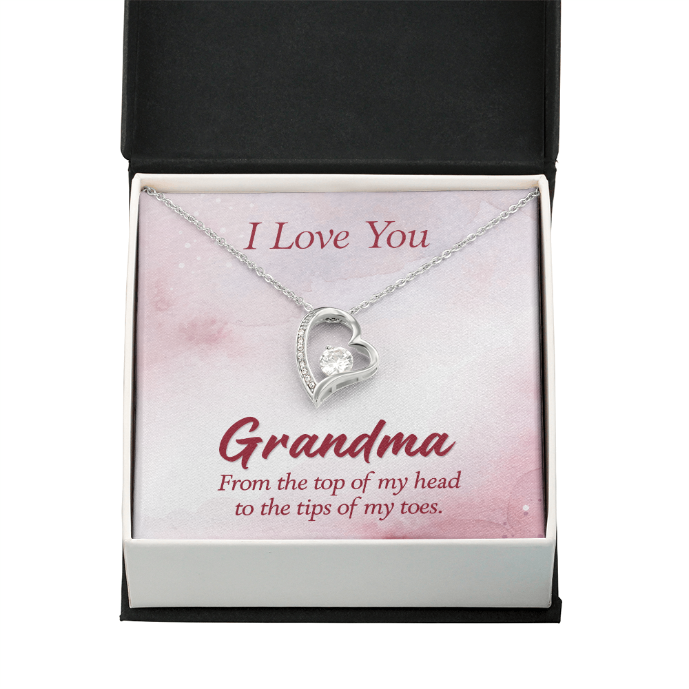 Forever Love Necklace : I Love You Grandma