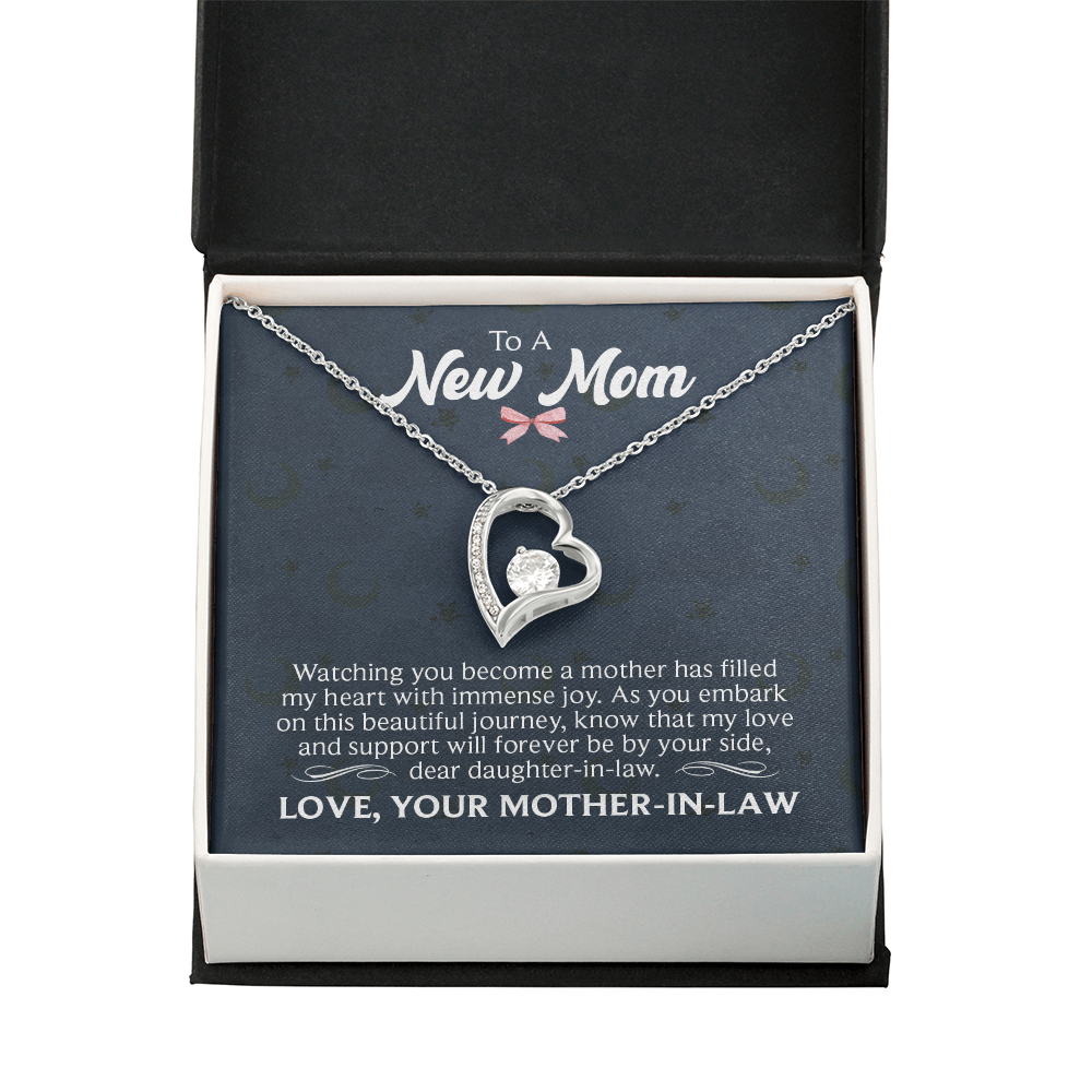 Forever Love Necklace: To A New Mom Love Your Mother-In-Law