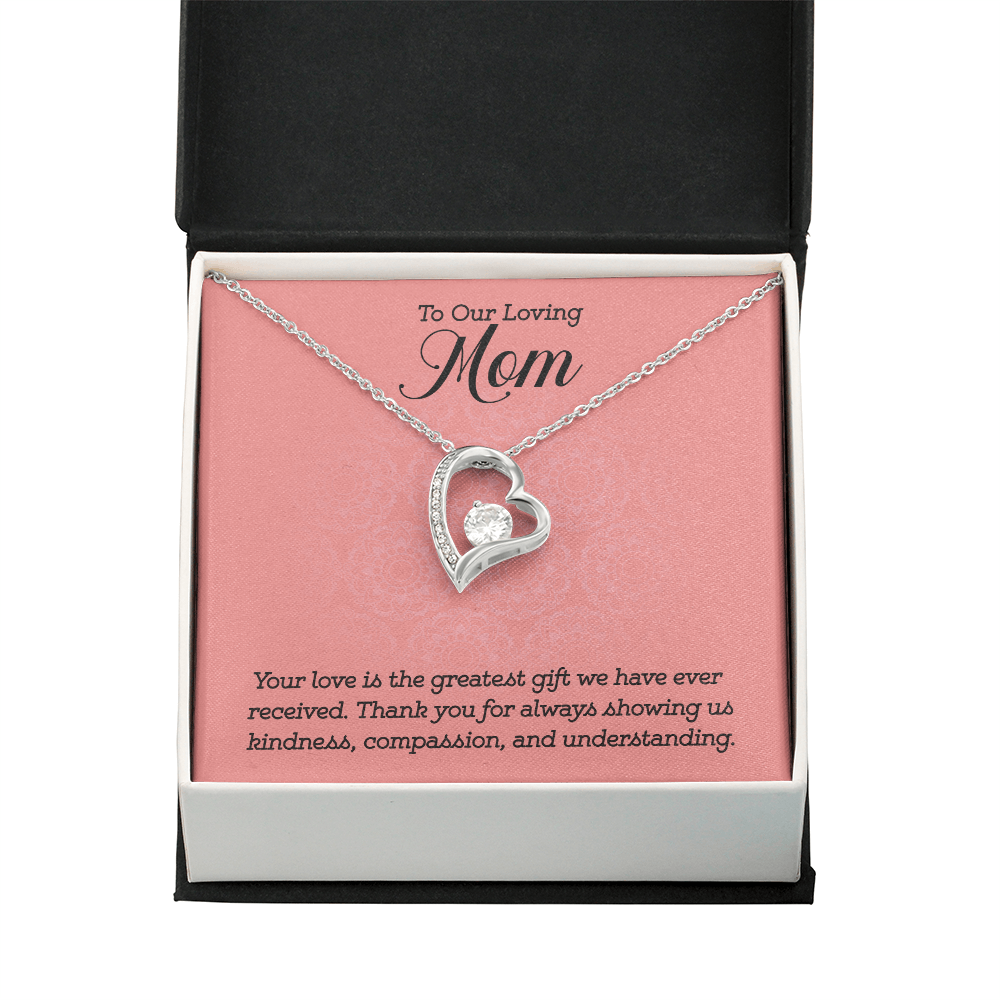 Forever Love Necklace:To Our Loving Mom
