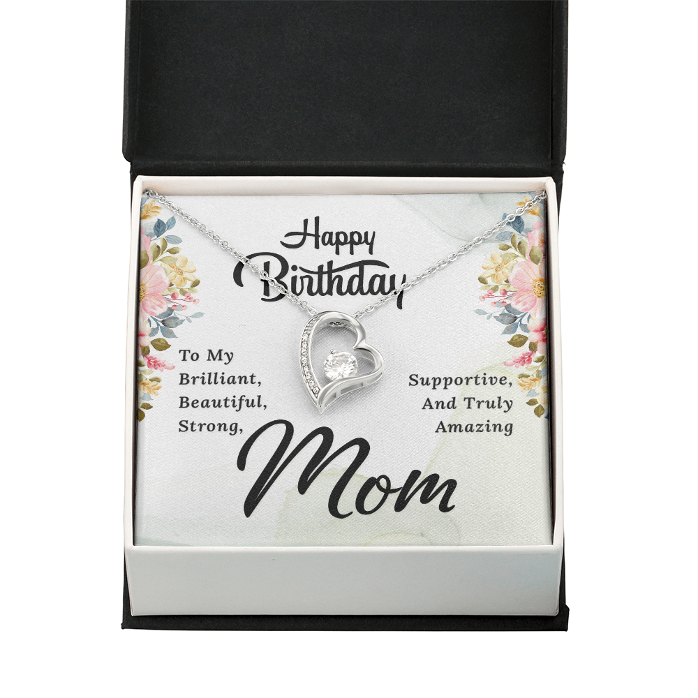 Forever Love Necklace: Happy Birthday Mom