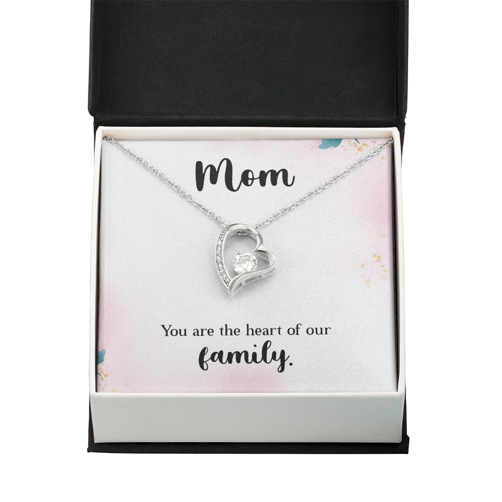 Forever Love Necklace: Mom You Are The Heart