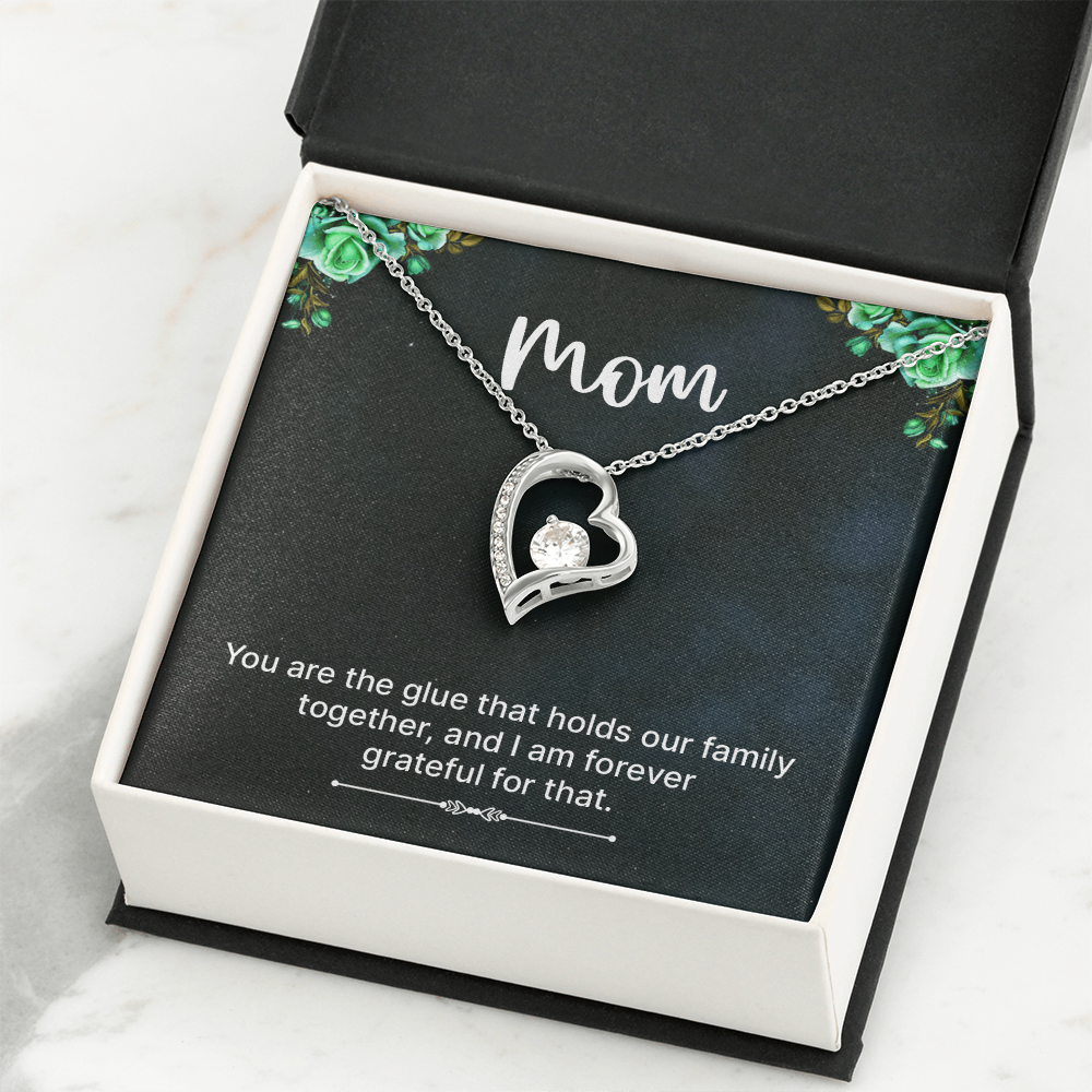 Forever Love Necklace: Mom You Are The Glue