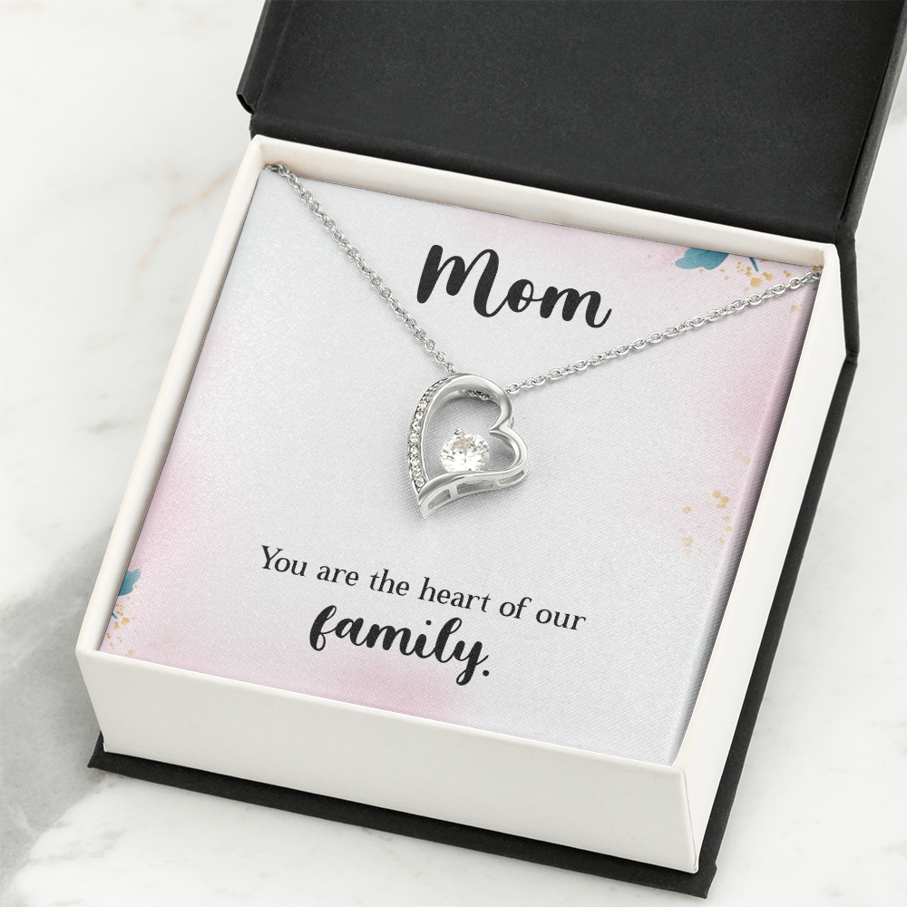 Forever Love Necklace: Mom You Are The Heart