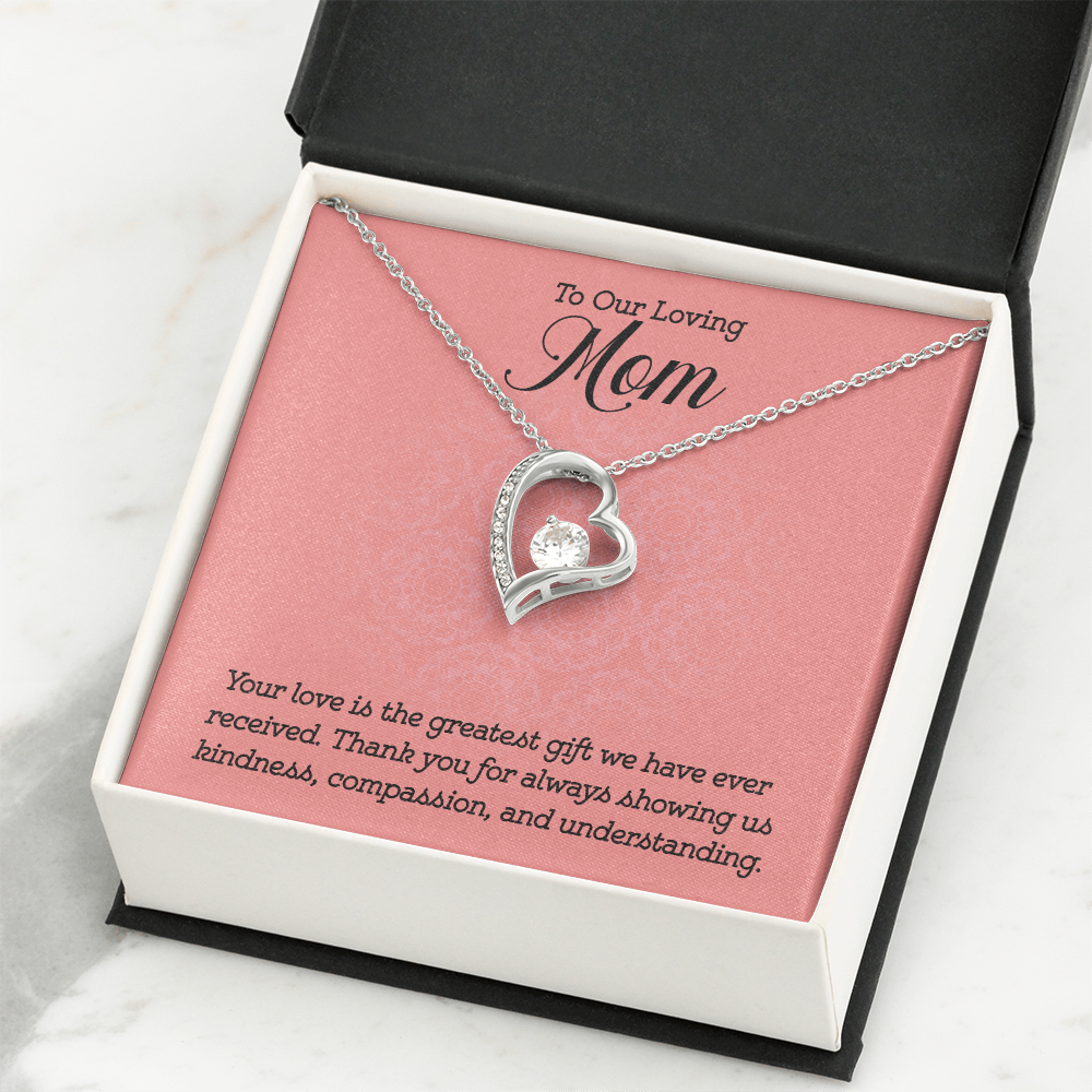 Forever Love Necklace:To Our Loving Mom