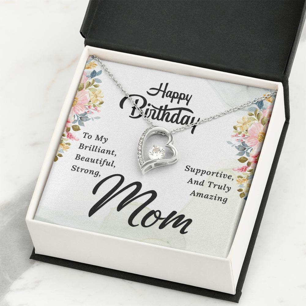 Forever Love Necklace: Happy Birthday Mom