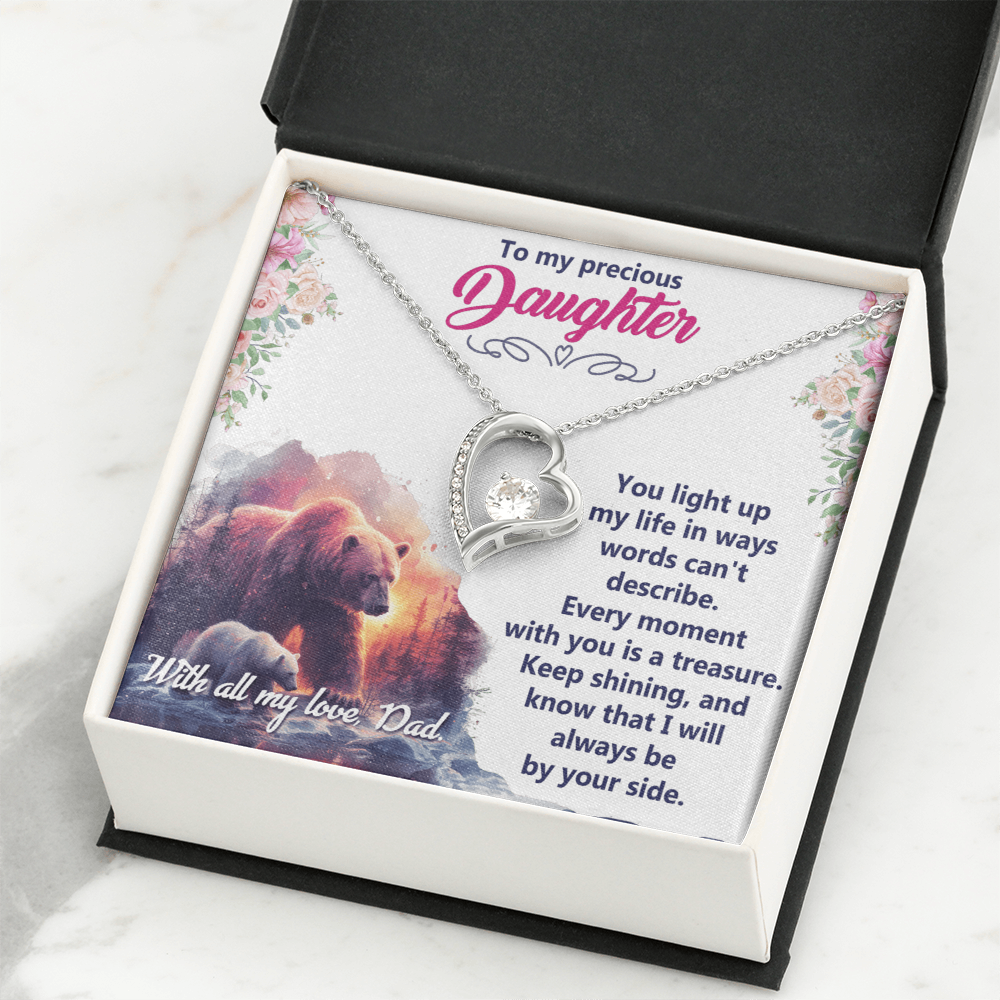 Forever Love Necklace: To My Precious Daughter